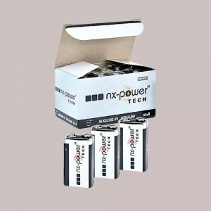 Alkaline Batteries 6LR61 PP3 9V 0.68Ah