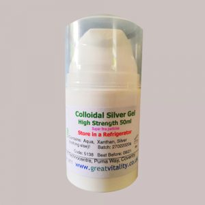 Colloidal Silver Gel 50ml Pump