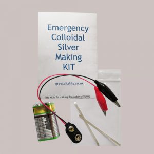 Emergency Colloidal Silver Making Kit